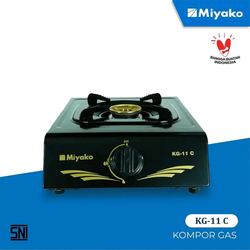 Tungku + Burner Kompor Miyako KG 11 C, KG 302 C 4