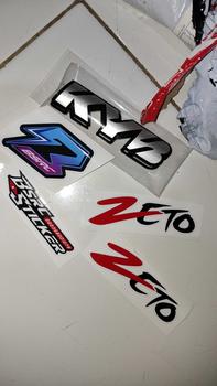 Product Review of emblem KYB timbul sepasang sudah memgunakan lem 3M, BONOS STICKER KYB from ** 2