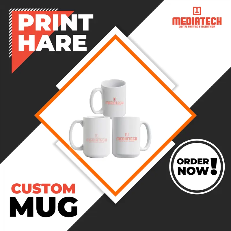 CETAK MUG CUSTOM TANPA MINIMAL ORDER LANGSUNG JADI / FOTO / TULISAN / NAMA DESAIN SUKA SUKA 0