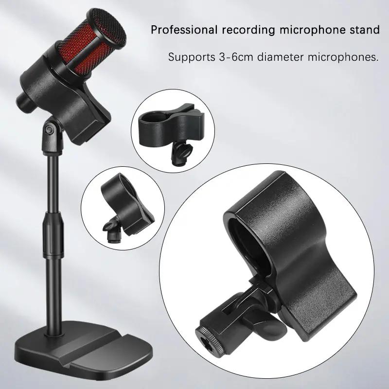 1pc phổ quát lớn kẹp cầm micrô giữ kẹp với bộ chuyển đổi 3/8 cho 3 - micrô mic…