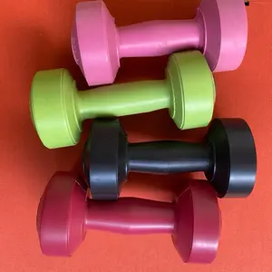 (1pcs) Barbel 1kg Siap Pakai sudah ada isinya untuk latihan beban Dumbbell Plastik