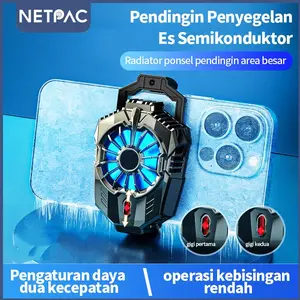 NETPAC Fan Cooler X20 Funcooler Radiator Adjust Gear Pendingin Hp Kipas Cooling Fan Gaming Angin