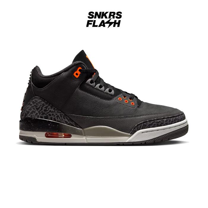 AIR JORDAN 3 Retro Night Stadium Total Orange Black - CT8532080