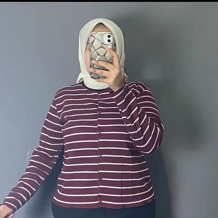 ￼Cardigan  Salur Cardigan Rajut Cardigan Crop top