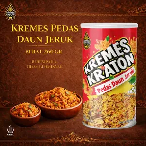 Kremes Kraton - Kremes Pedas Daun Jeruk 260g