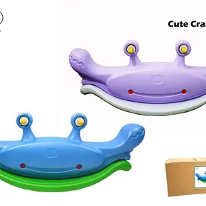 LABEILLE CUTE CRAB SEESAW JUNGKAT JUNGKIT ANAK LITTLE PUMPKINS TOYS Mainan Plastik