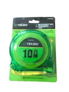 HIJAU Meteran 10 M Meter Measuring Measure TEKIRO