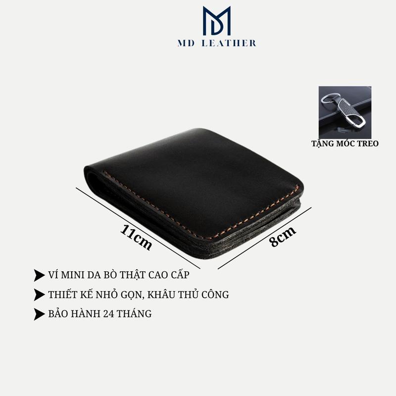 Ví Nam Mini da bò NAPPA Nhỏ Gọn basic hợp thời trang