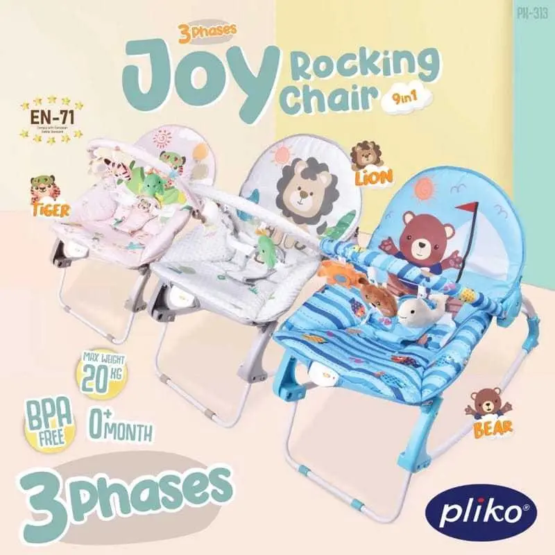 Bouncer Rocker Pliko Joy 9 in 1 ( bouncer ayun manual ) 0