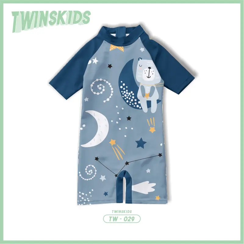 Baju renang anak laki laki perempuan terbaru motif lucu untuk anak bestseller 7