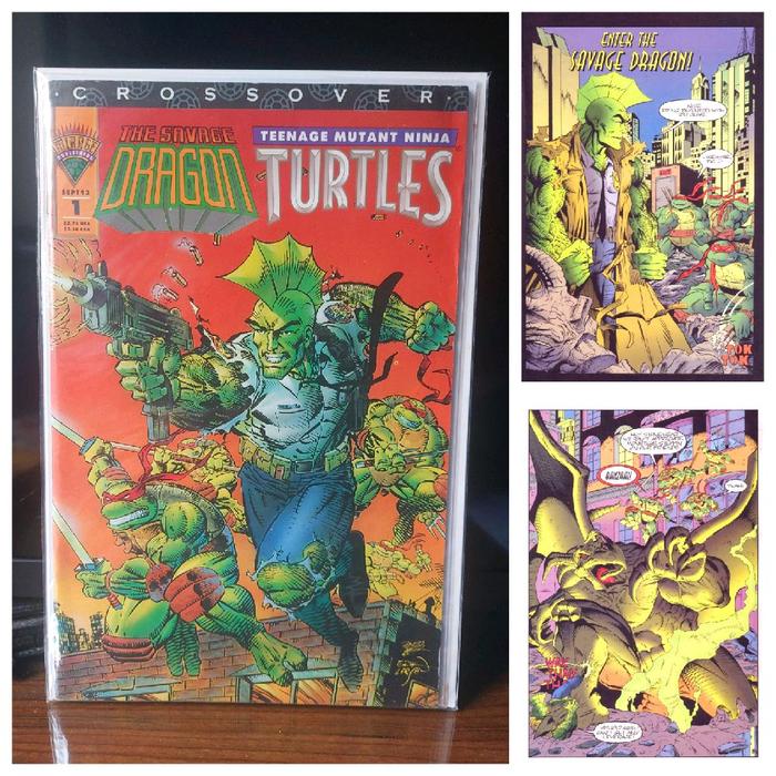 Jual Comics Mirage Studios Savage Dragon x Teenage Mutant Ninja
