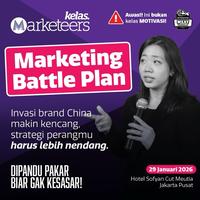 Gambar Kelas Marketeers: Marketing Battle Plan dari TheMarketeers Kota Administrasi Jakarta Selatan 1 Tokopedia