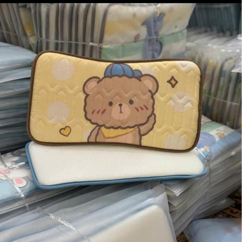 Gối xinh cho bé từ 1 đến 3 tuổi chất liệu cao su pha trộn thoáng mát êm ái với rất nhiều hình