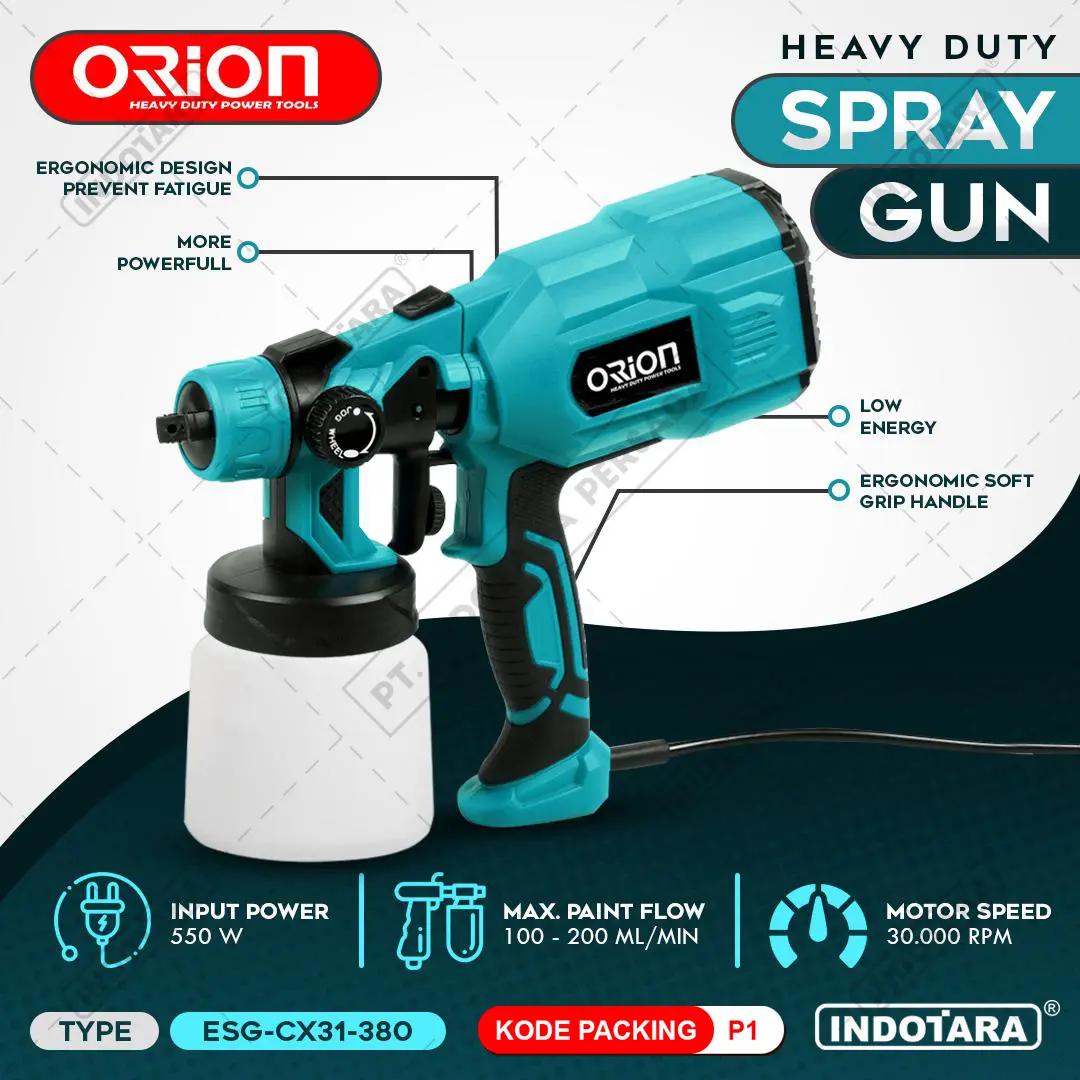 Alat Semprotan Cat Spray Gun Air Dust Orion ESG-CX31-380