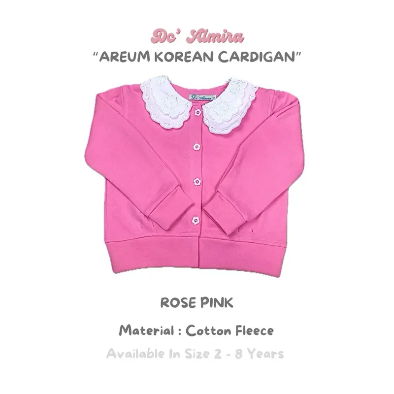DC Almira - Areum Korean Cardigan (Setelan Anak Korean Look) - Fashion 3