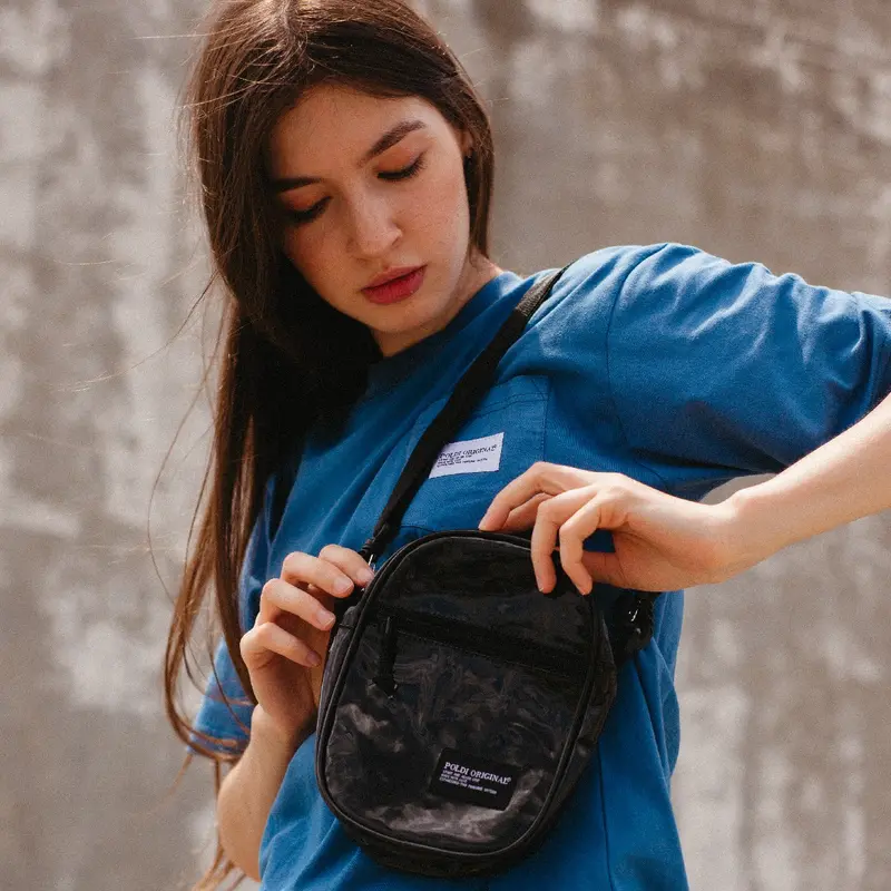 TAS SLING BAG VERON BLACK - POLDI ORIGINAL Selempang 5