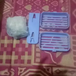 OLS Tempat Sabun Batang 2 Tingkat Kotak Sabun Kamar Mandi 2 Susun Rak Kamar Mandi Tempat Sabun Tempel