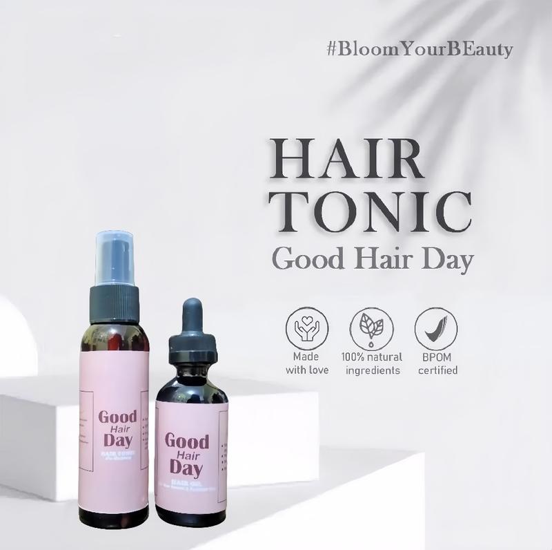 Product Introduction of VIRAL!! GOOD HAIR DAY Hair Tonic & Hair Oil Asli Original Penumbuh Rambut Rontok Kering 1
