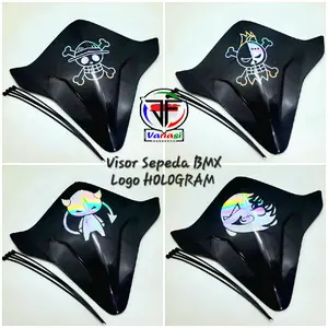 VISOR SEPEDA BMX PLUS STIKER HOLOGRAM BMX / Visor Sepeda Universal Bisa Semua Sepeda Sesuai Stang Sepeda Motorcycle Bicycle Windshield Aksesoris Outdoor
