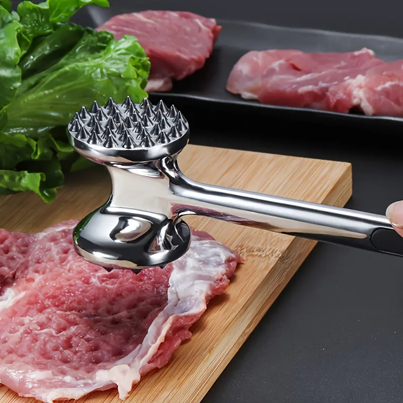 Búa thịt, Chuyên nghiệp, Cầm Tay, với tay cầm, Dụng cụ làm mềm thịt, Kim, Dụng cụ nhà bếp, Dụng cụ nấu ăn