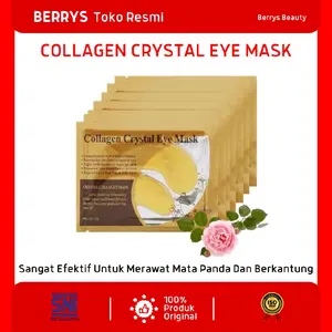 BERRYS BEAUTY BBX Masker Mata / Masker Mata Anti penuaan / eye mask Gold Crytal Moist - Eye Mask Anti-Aging 7.5g / masker mata / masker mata collagen / masker mata crystal collagen gold / Masker Mata Collagen Gold / Crystal W Eye Mask / Masker Mata