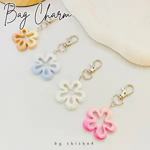 Gantungan Tas Bunga Spongebob/ Flower Bag Charm