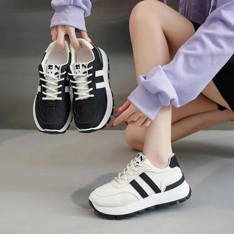 Black Sneakers Sportstar White Shoes Sepatu Wanita Sneakers Haein