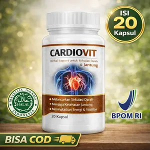 Cardiovit suplemen baik untuk peredaran darah & jantung