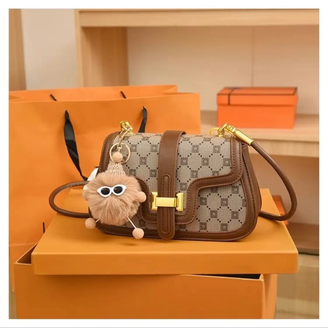 Nionbagshop tas wanita tas selempang wanita tas bahu wanita CR8034 CR841