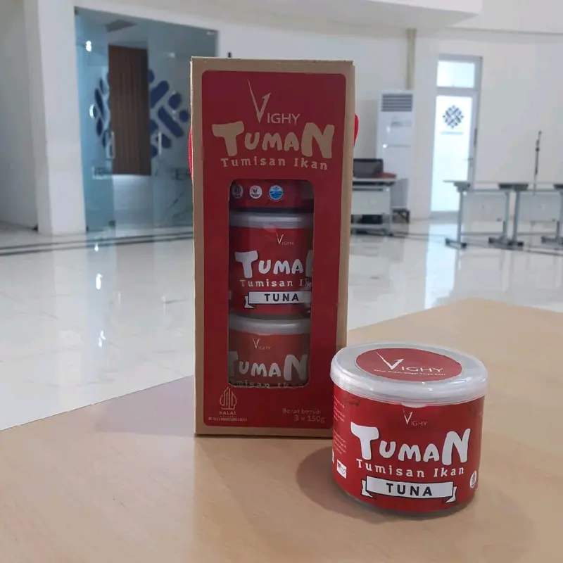 Vighy oleh oleh Sambal Tumisan Ikan Tuna enak 1