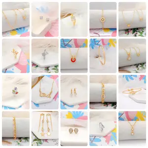 Checkout Khusus PAKET  Live 50k dapat 3 Aksesoris Wanita Anak Kalung Cincin Anting Gelang Bebas Pilih