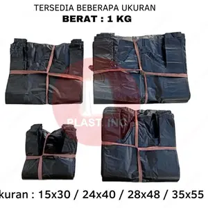 Kresek los hitam kiloan / plastik hitam tidak bau 1 kg