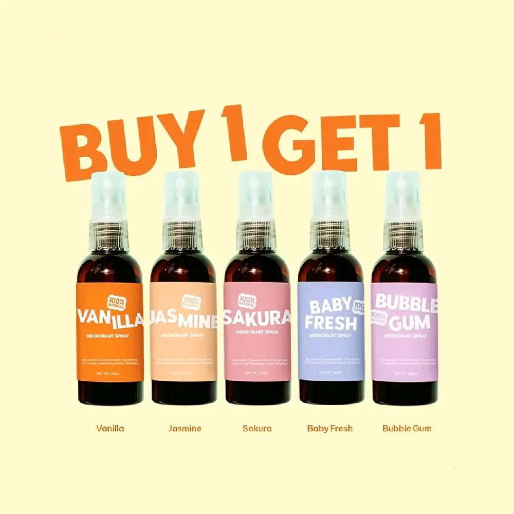 Buy 1 Get 1 Jennskin Deodoran 60ml Ready Stok