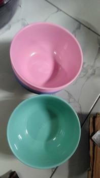 Product Review of (12 PCS) MANGKOK ESTETIK / MANGKOK PLASTIK MURAH / MANGKOK AESTHETIC / MANGKUK SET / UNGU / HIJAU / PINK from N**i 1