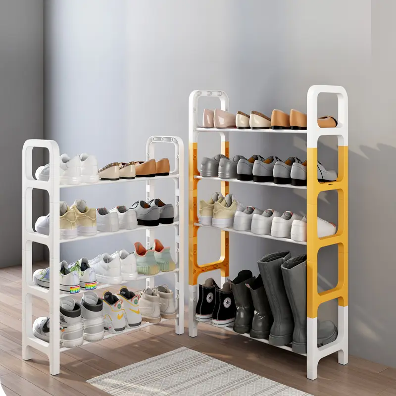 Giá Để Giày, Đa Năng, Thiết Kế Chéo, Đơn Giản, Nhiều Tầng, Siêu Bo Chống Cạnh Tường, Thích Hợp Cho Lối Vào Gia Đình, Kiểu Tủ Giày Nhỏ, Tại Cửa