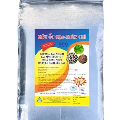 1 BAO SIÊU ỐC GẠO-TRÙN CHỈ 999 – PHÂN HỦY CHẤT HỮU CƠ 10KG
