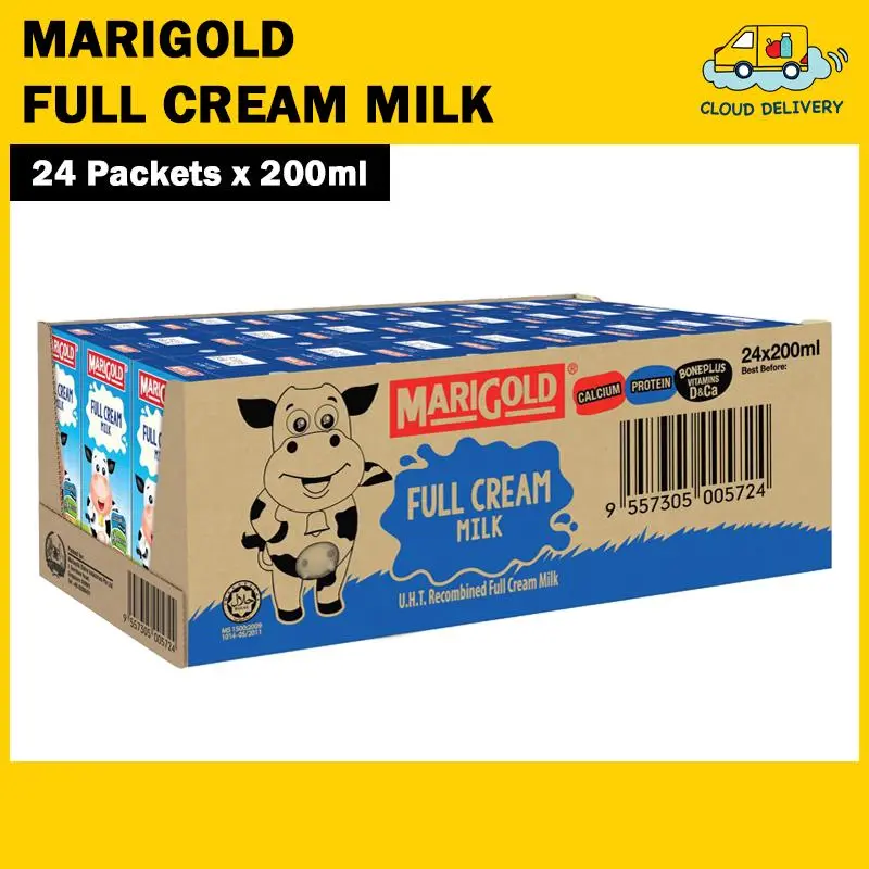 Marigold UHT Milk - Full Cream (24 x 200ml)
