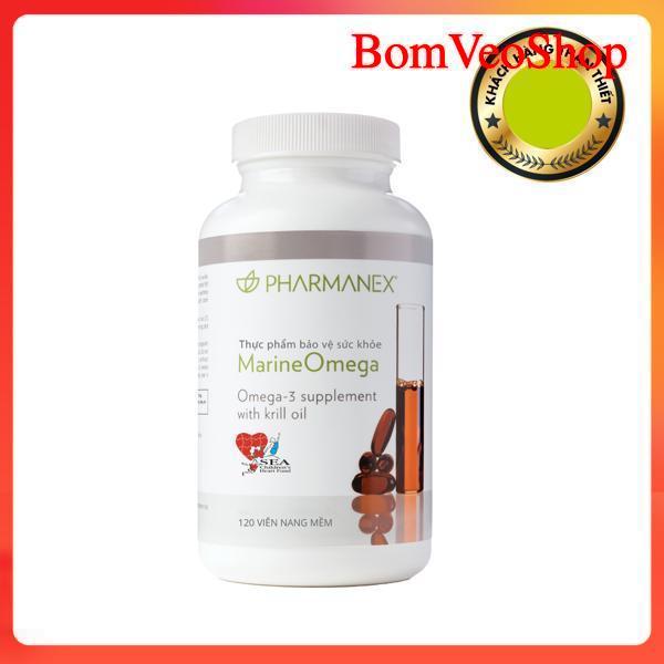 Omega Nuskin Marine Dầu Cá Nhuyễn Thể (CHUẨN HÀNG CTY CÓ TEM VÀ CHỮ TIỂNG VIỆT) 120 Viên Thực Phẩm Bảo Vệ Sức Khỏe BomVeoShop