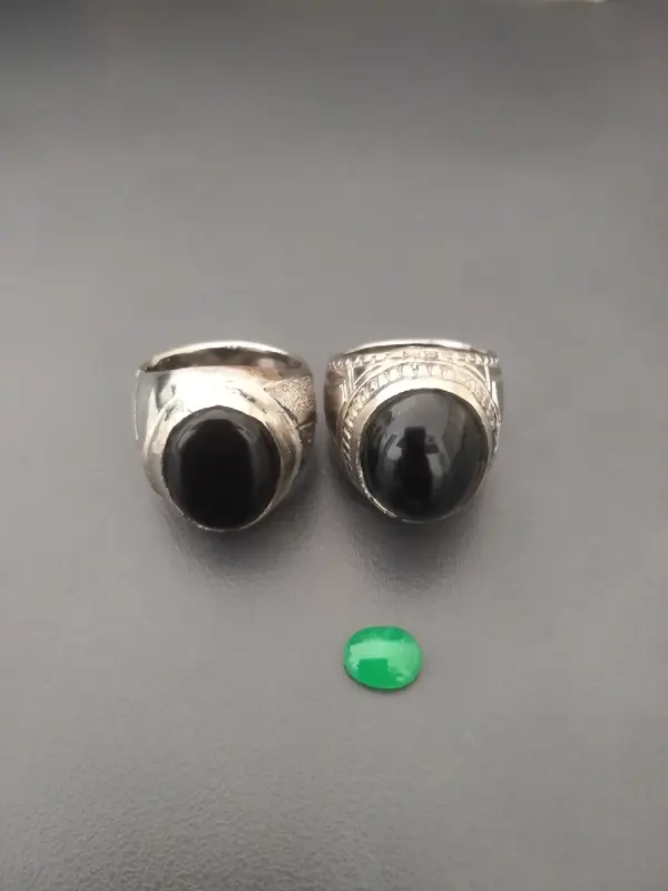 Aksesoris Cincin Pria Kecubung Wulung Super AR2 4