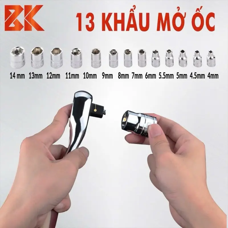 Bộ Dụng Cụ Sửa Chữa Đa Năng 46 Chi Tiết - TIẾT KIỆM - TIỆN LỢI - HIỆU QUẢ 5