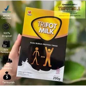 Trifot Milk Vanila Cokelat BPOM HALAL 1 Box