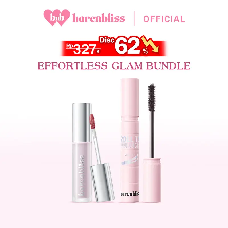 [EXCLUSIVE] BNB barenbliss Effortless Glam Bundle (Glow Tint + Mascara Roll To Volume) 0
