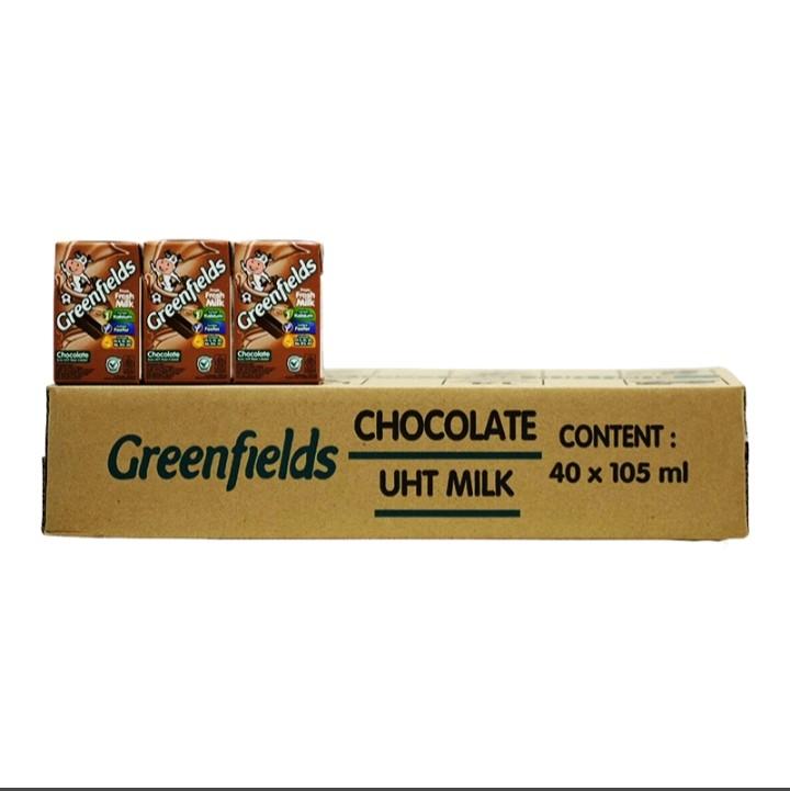 GREENFIELDS SUSU UHT 40 X 105Ml - KARTON 1