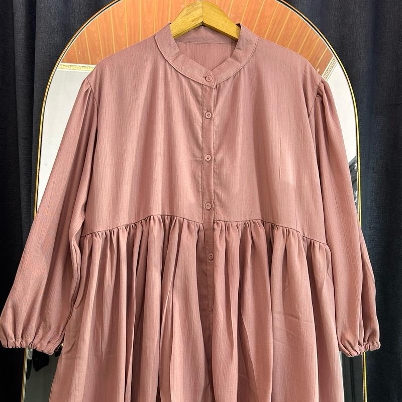 BELLA BLOUSE ATASAN WANITA BLOUSE VINTAGE BAHAN RAYON CRINKLE PREMIUM 1