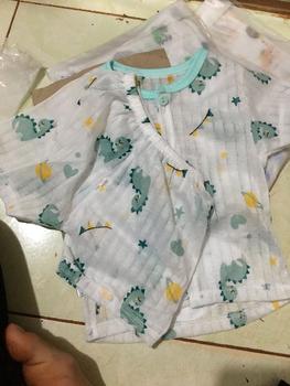 Product Review of [Combo 5 Bộ] Bộ Quần Áo Cộc Tay Hoặc Ba Lỗ Vải Cotton Giấy Hoặc Tăm Lạnh Họa Tiết Đẹp, Màu Ngẫu Nhiên Cho Cả Bé Trai, Bé Gái 5 - 15kg Baby Shop from N**n K**u 8** 0