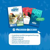 Gambar Kartu Papat | Permainan Kartu Kuartet Seri Burung Indonesia dari Toko Guru Bumi Kab. Sleman 2 Tokopedia