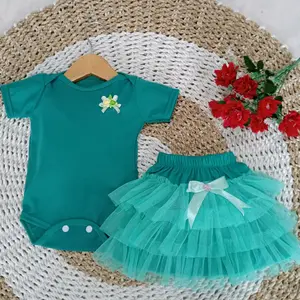 jamsuit premium+rok tutu premium New brown 0-10bln