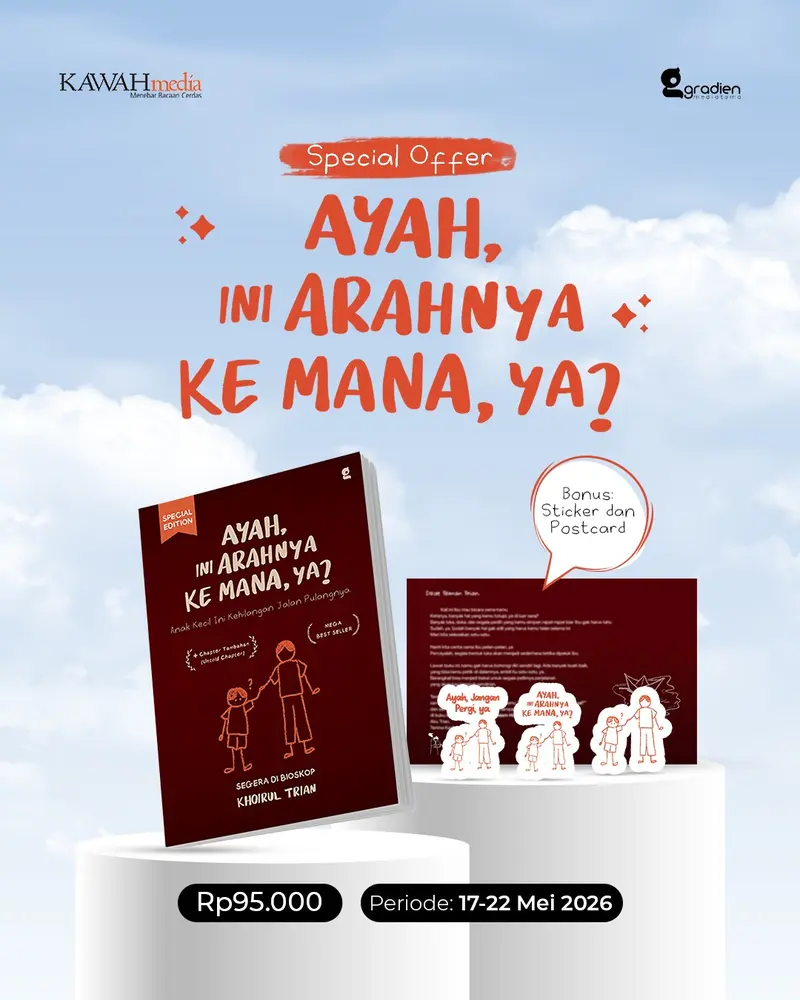 Ready Buku Ayah, Ini Arahnya ke Mana, Ya? - Gradien - Bumi Fiksi