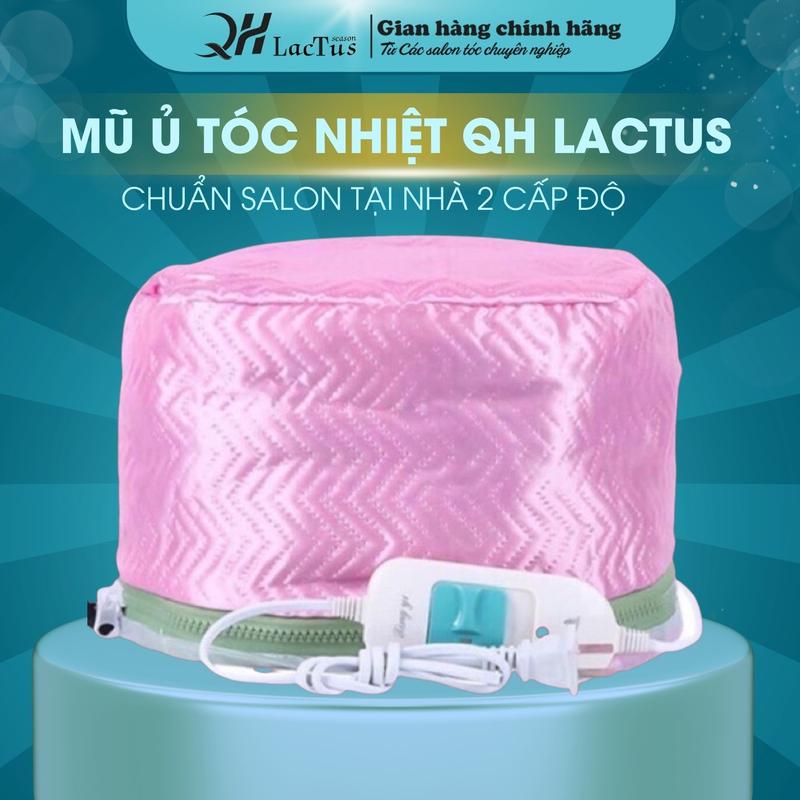 Mũ ủ tóc nhiệt QH Lactus season Máy hấp tóc 2 cấp độ, Mũ ủ hấp tóc tại nhà chuẩn salon hấp dầu 50w