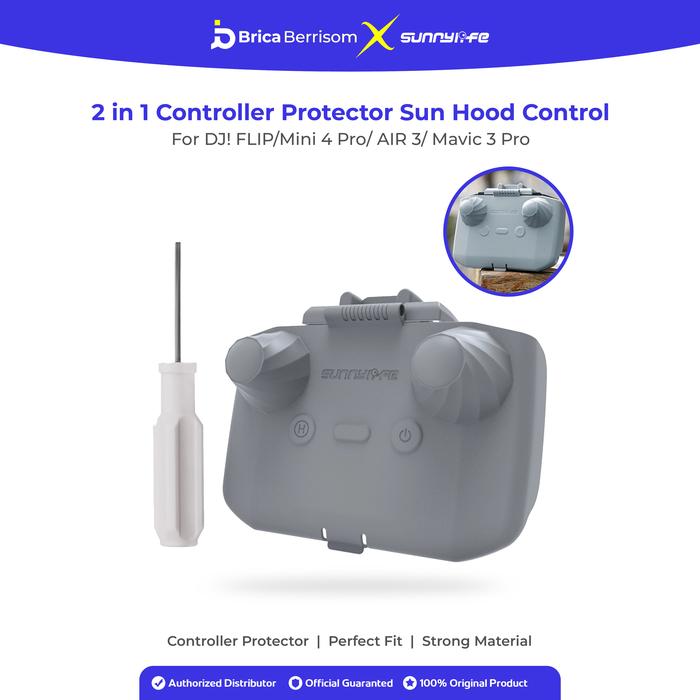 Gambar SUNNYLIFE Cover Sunhood Remote Control For DJI RC-N3 / RC-N2 / RC-N1 / Flip / Mini 4 Pro / AIR 3 / Mavic 3 Pro Pelindung Controller Protector Drone Aksesoris Accessories dari Brica Berrisom Kab. Tangerang Tokopedia